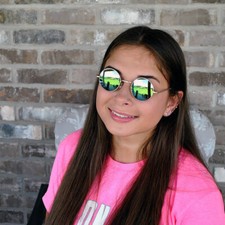 Hds 5006 Harley Davidson Womens Sunglasses Розовые круглые - Main Image