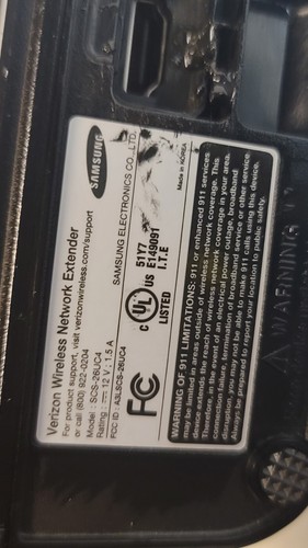 Samsung SCS-26UC4 Verizon Wireless 3G Network Extender Base Station With GPS - Picture 5 of 6