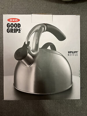 OXO Uplift Good Grips 2Qt/1.9L Stainless Steel Brushed Finish Tea Kettle