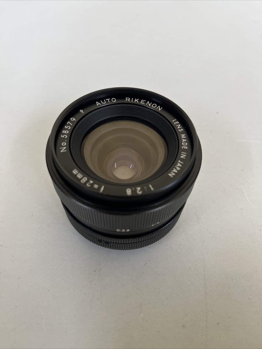 M42 Mount P Rikenon Auto 28mm f/2.8 Standard Prime MF Lens M42 Mount P Rikenon Auto 28mm f/2.8 Standard Prime MF Lens