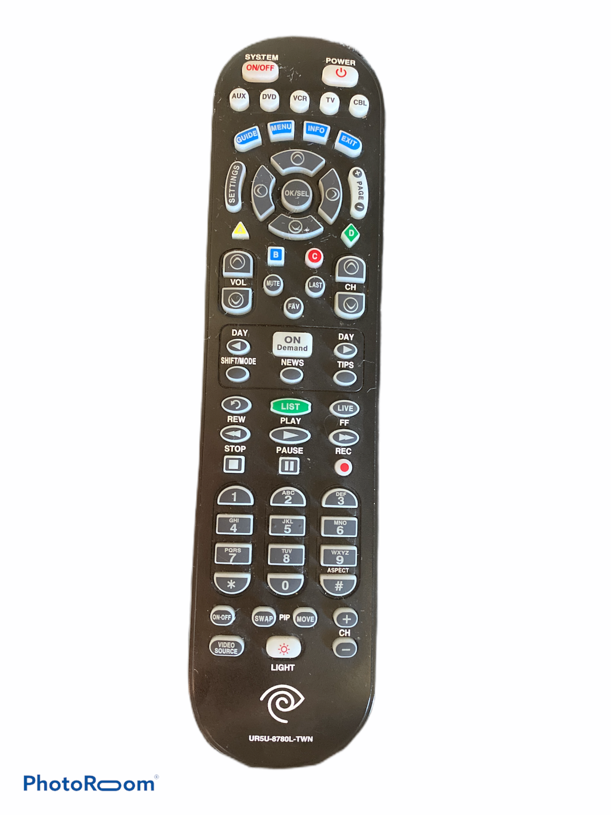 Spectrum Time Warner Cable Universal Remote Control Ur5u 8780 Twn Tested For Sale Online