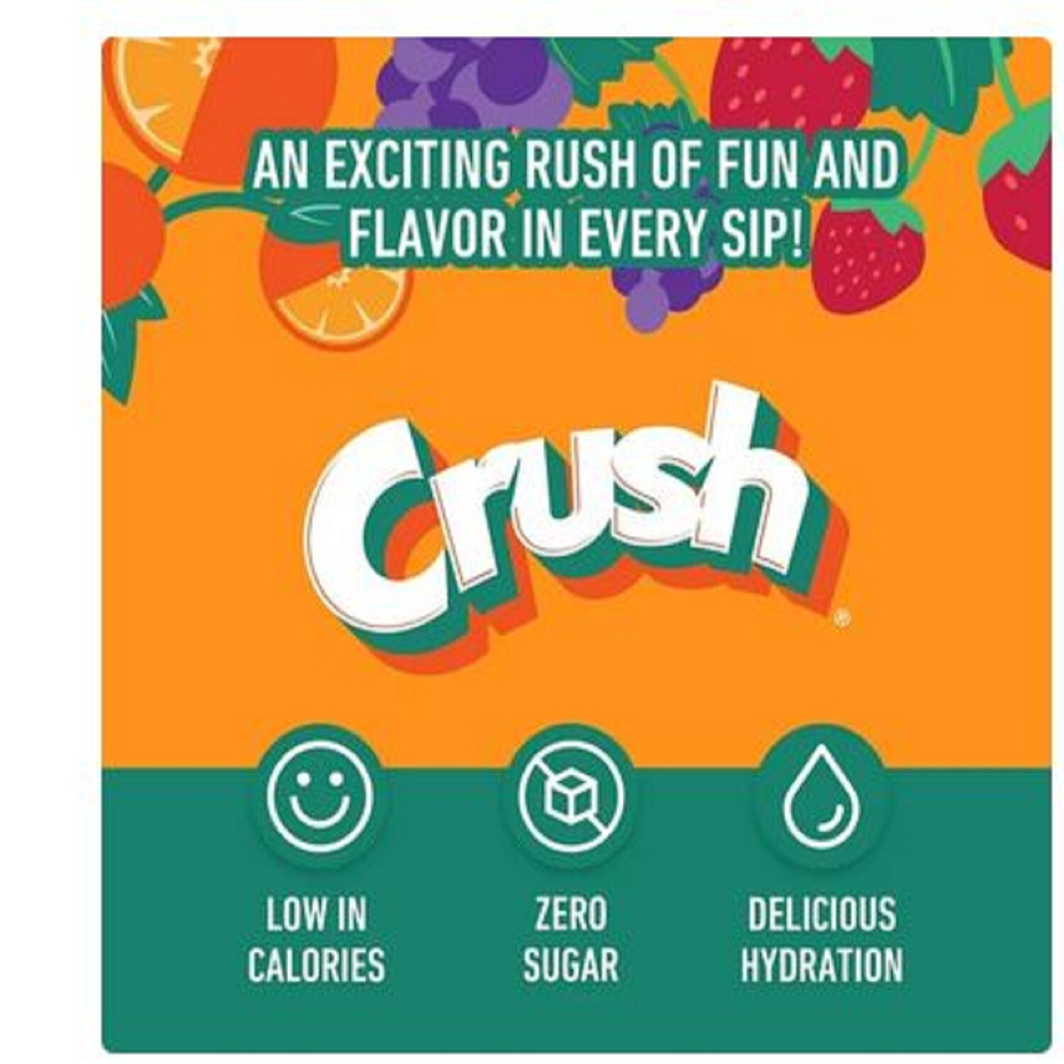 Crush Powdered Drink Mix Variety Pack Lemonade Watermelon and Pineapple 30ct eBay