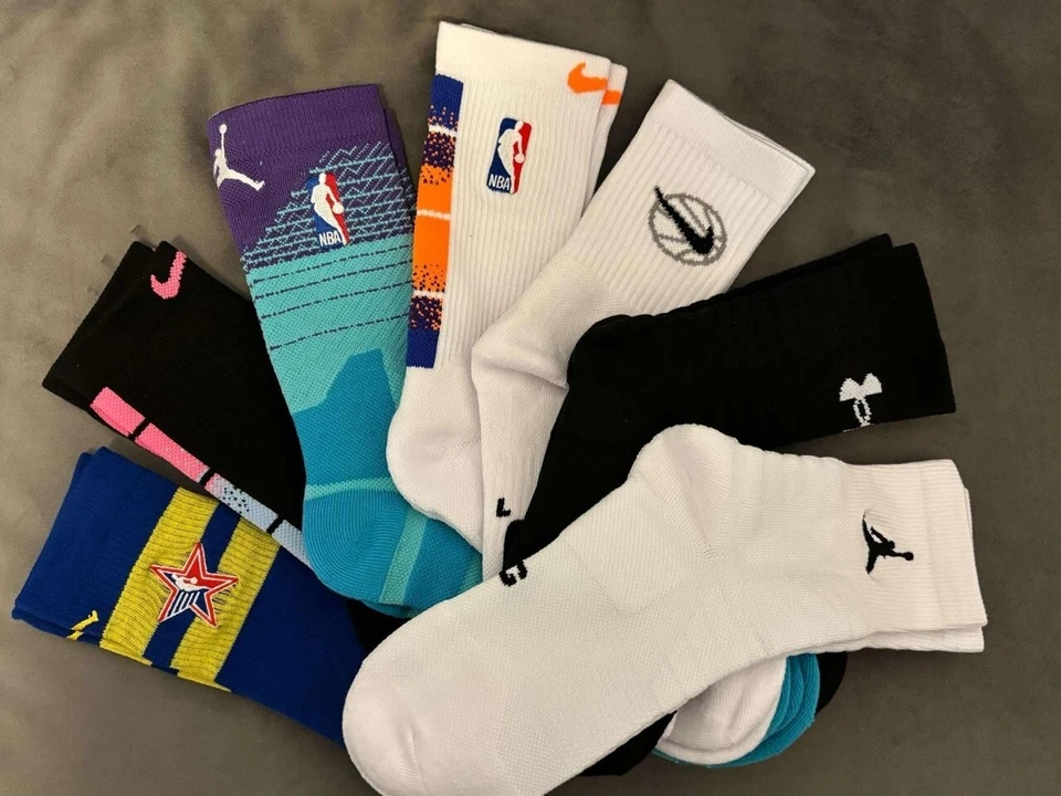 Nike Jordan NBA Basketball Socks – Sports Fit Crew | Women Men Unisex | UK 5–9