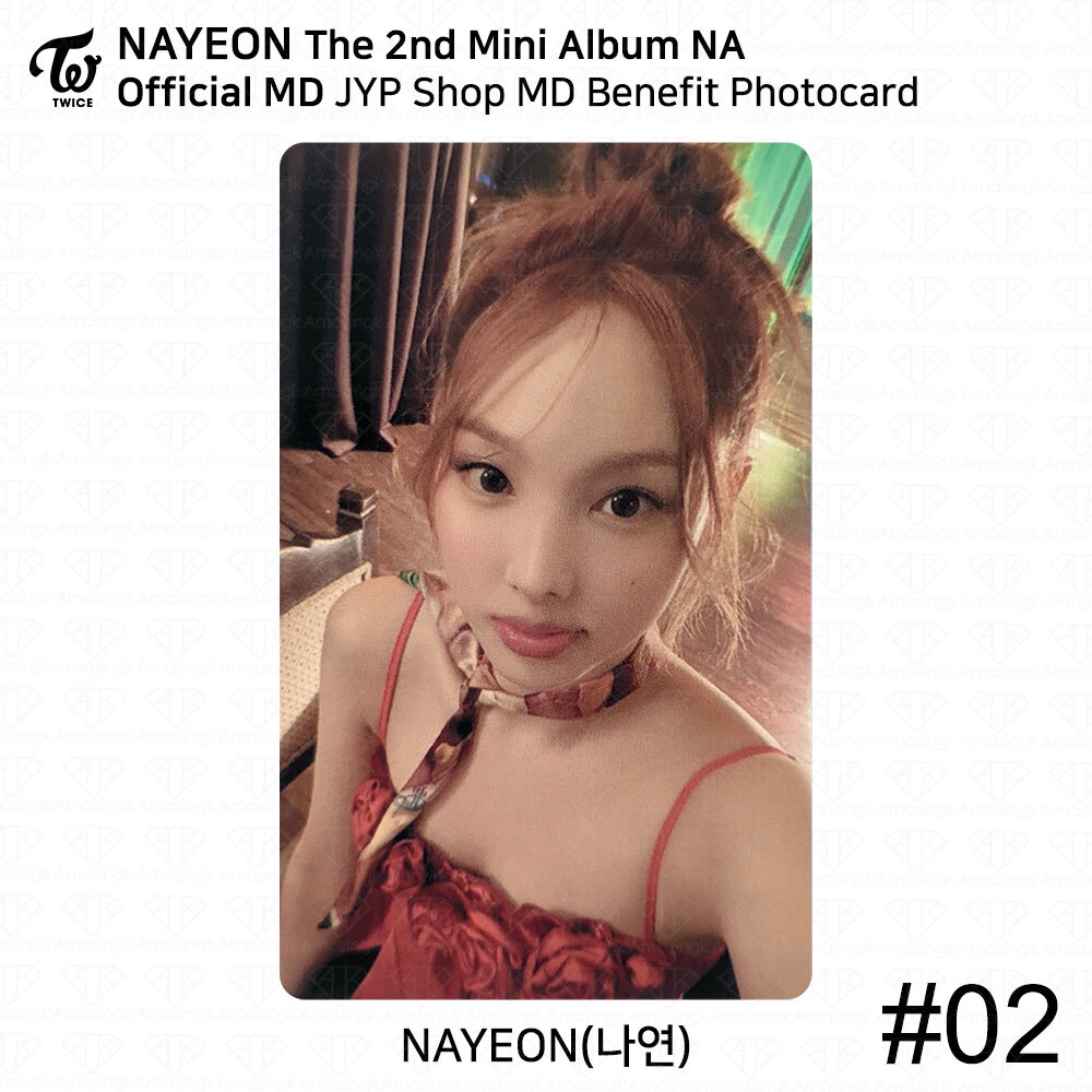 TWICE Nayeon The 2nd Mini Album NA Official MD Photocard JYP Shop