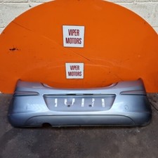 Vauxhall Corsa D Bumper Rear Back Bumper Lightning Silver Z163 3 Door 06-14 YB08