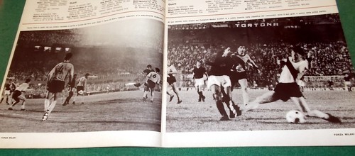 FORZA MILAN anno I n. 10 MILAN 1969-70 Bibbia Derby, Milan in Coppa, Estudiantes - Imagen 5 de 6