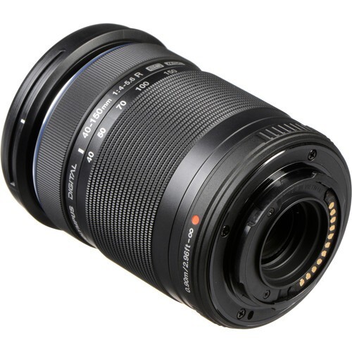 Olympus M.Zuiko Digital ED 40-150mm f4-5.6 R Lens (Black) - Picture 2 of 3