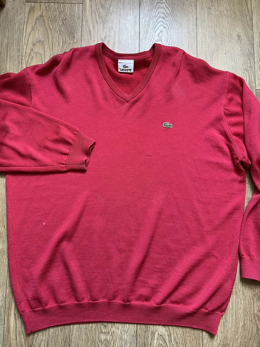 Lacoste jumper sizes deals