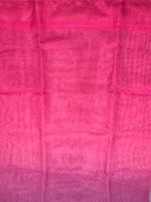 2 Panels Pink Ombre Sheer Curtains 63 Inch Length for Nursery Girls Baby Kids
