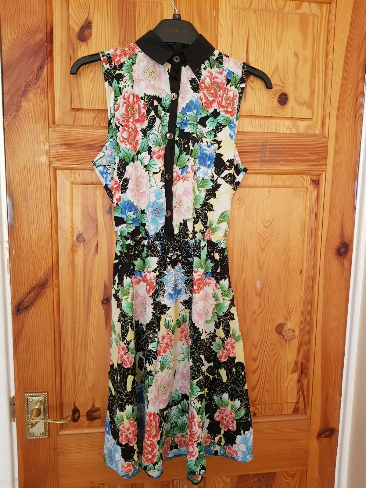 Primark Atmosphere collar floral summer dress UK size… Gem