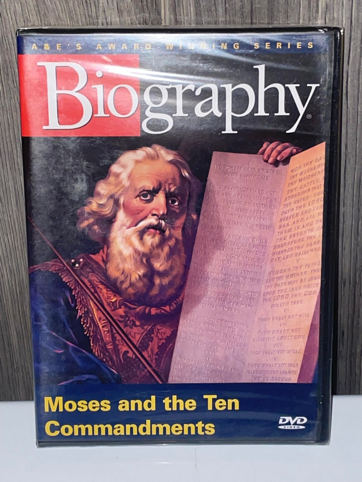 Biography: Moses (DVD) for sale online | eBay