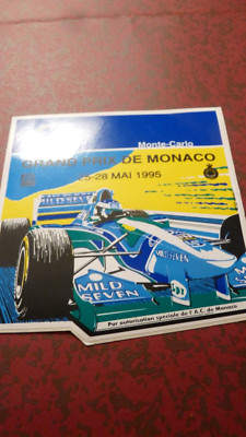 EIN AUFKLEBER GRAND PRIX VON MC Jahr 1995