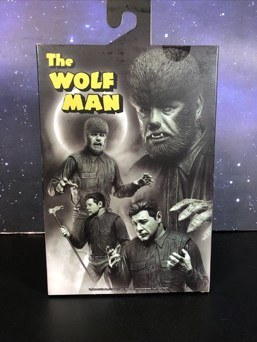 NECA Universal Monsters Ultimate Wolf Man Black and White B&W New Sealed - Bild 5 von 9