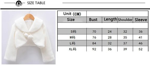 Plush Princess White Faux Fur Coat Shoulder Cape Dress Shawl Wraps Stole Warm - Picture 11 of 28