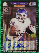 JARET PATTERSON /25 2021 Leaf Pro Set Metal 1989 Black Wave Prizm Auto Rookie RC