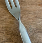 3 Salad Fork Double Helix Sasaki Stainless 6 3/4 inch Ward Bennett — photo 2