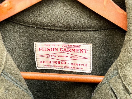 Filson Mackinaw Cruiser Jacket Forest Green Vintage - Excellent - Picture 7 of 14