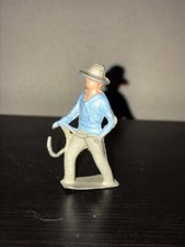 Crescent Cowboy with Lasso - Lead Figure - Factory Paint