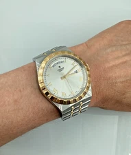 Tudor Royal 41mm Silver Dial Two Tone Steel & Gold Watch M28603