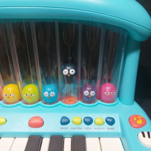 B. Toys Toy Piano for Kids Hippo Pop Air Sound Pipe Organ Sounds Learning Tool - Picture 6 of 23