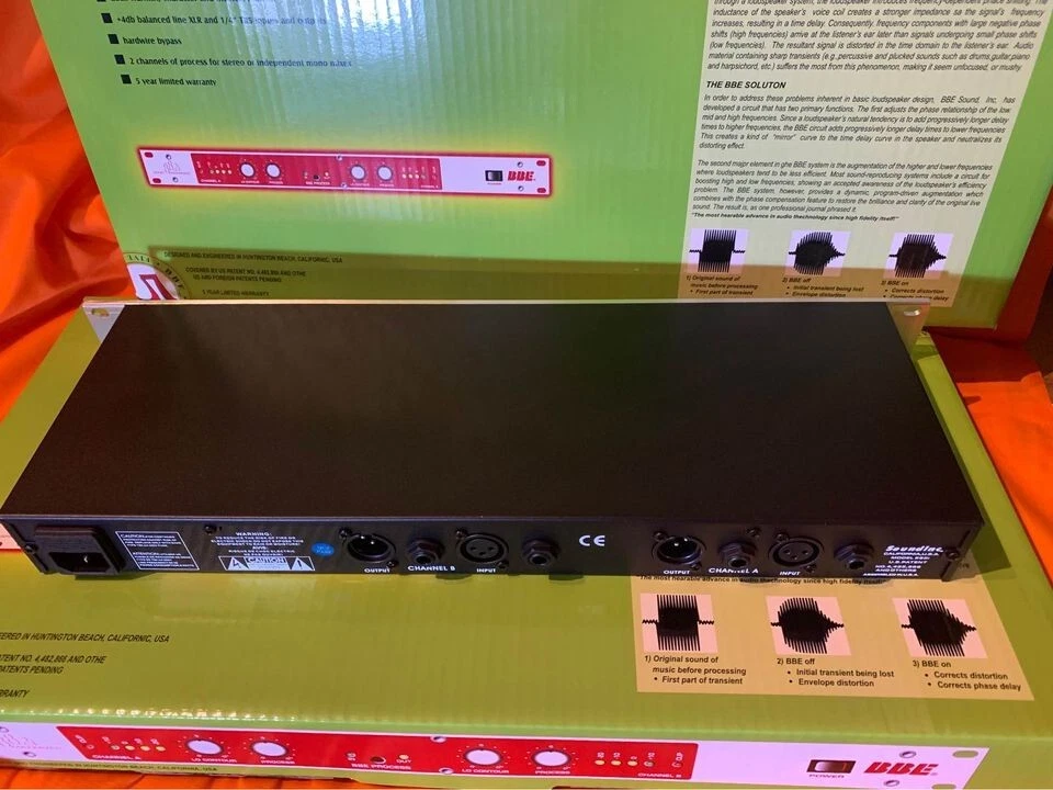 BBE Sonic Maximizer 882i Unit 1 U + American Audio DB DISPLAY MKII - Image 3 of 4