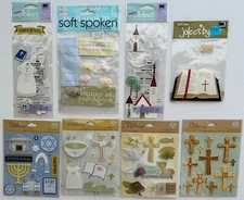 FUN Jolee's Boutique Vintage Stickers NIP -Theme: FAITH RELIGION RARE CHOOSE