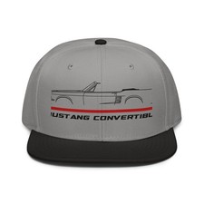 For Mustang Convertible 1967 Fans Cap Classic Cruiser Snapback Hat Birthday Gift
