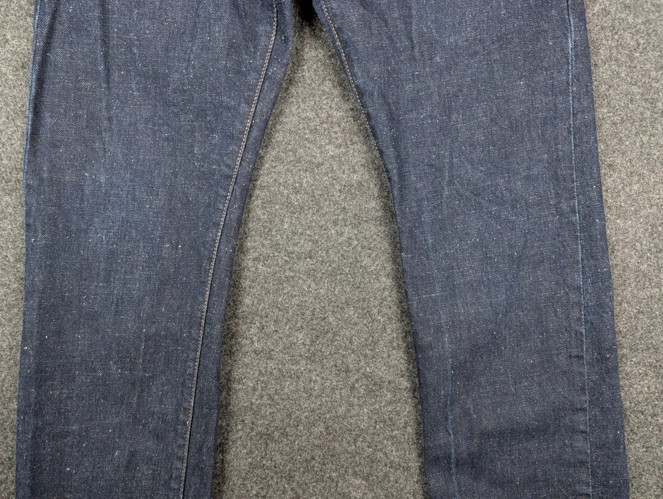 William Rast Selvedge Jeans Mens 30x30 Dark Wash Red Line Taper Low Rise Cotton - Image 4 of 4