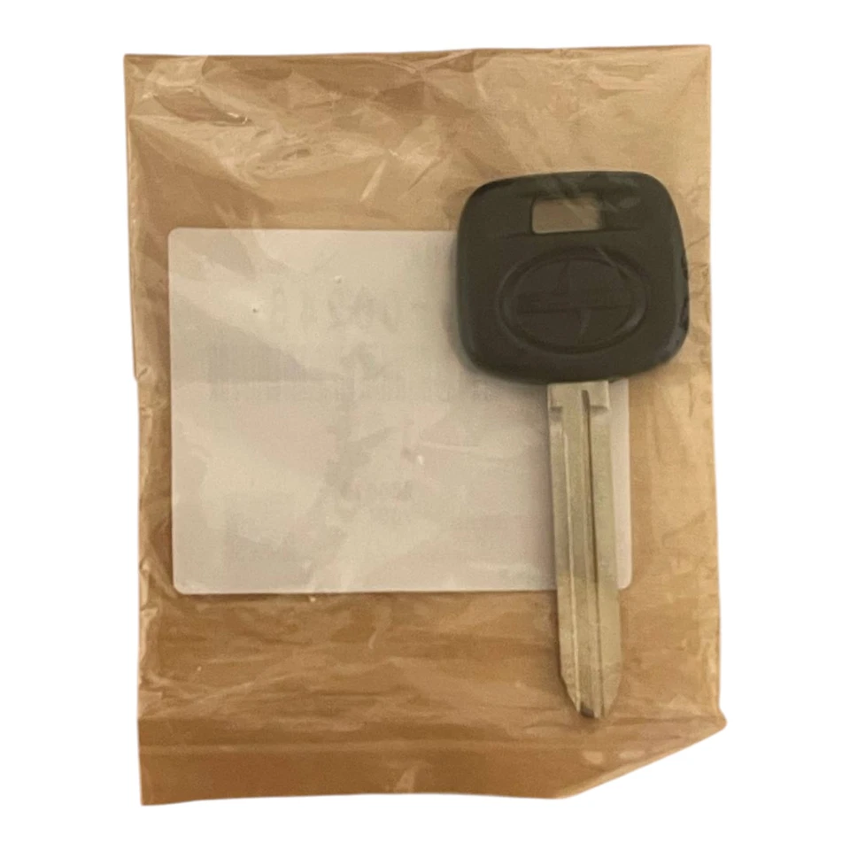 Llave de encendido genuina Toyota Scion Master en blanco 90999-00248 sin cortar Japón Foto 4 de 4