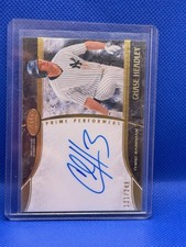 Chase Headley 2016 Topps Tier One #PP-CHE Prime Performer Auto /249 Yankees