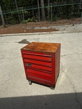 Vintage 1969 Snap-on Kra352 Roll Cabinet 3 Drawers Locking Storage No Keys Vintage 1969 Snap-on Kra352 Roll Cabinet 3 Drawers Locking Storage No Keys