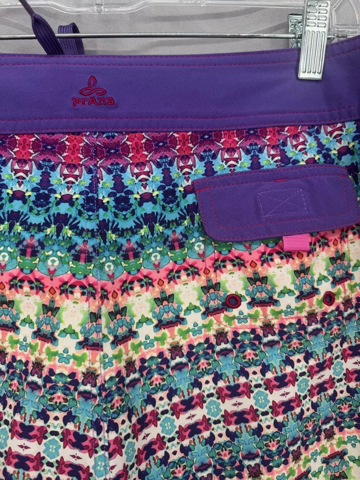 prAna Board Shorts Womens Large Swimwear Recycled Polyester Beach Bathing Suit - Image 4 of 4