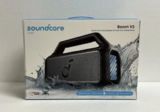Anker Soundcore Boom V2 Wireless Bluetooth Speaker Black 80W
