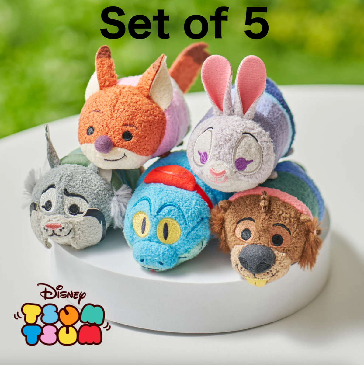 Disney Japan Zootopia 2 TSUM TSUM Plush Set - Nick Judy Pawbert