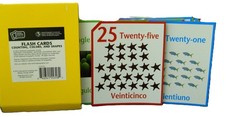 National Geographic FLASH CARDS Counting Colors Shapes English  Spanish