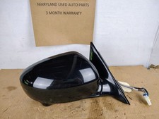 2009-2017 Infiniti Fx35 Fx37 Fx50 Qx70 Passenger Door Side Mirror Black Camera