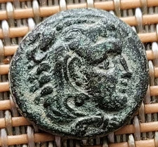 Alexander III the Great Authentic Genuine Ancient Greek Coin with COA 