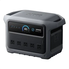 Anker SOLIX C1000 Gen 2 Portable Power Station, 1024Wh LiFePO4, 2000W (3000W Pea