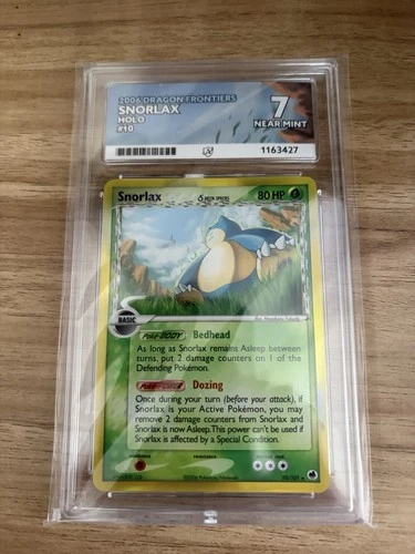 Snorlax Delta Species Holo Card 10/101 Dragon Frontiers Ace 7
