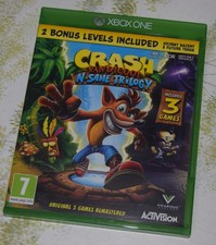 Crash Bandicoot N Sane Trilogy - XBOX ONE Game. Very Good Condition.