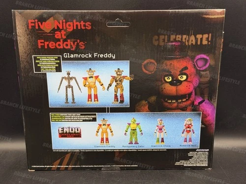 FNAF Five Nights at Freddy’s 6-Inch Endo Series Collector Figure Glamrock Freddy image 4