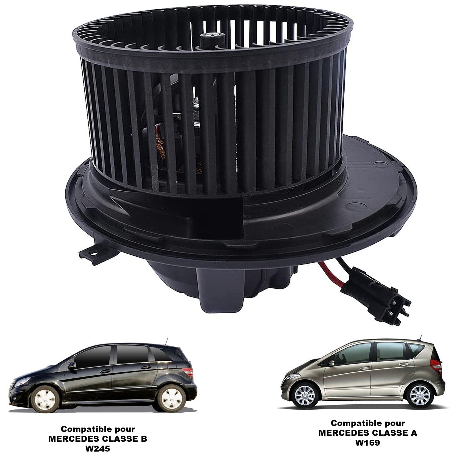 Pulseur d'air pour Mercedes Classe A W169 et Classe B W245