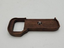 Unbranded Wood Base Plate Grip 1/4"-20 Screw for Sony a9 Camera