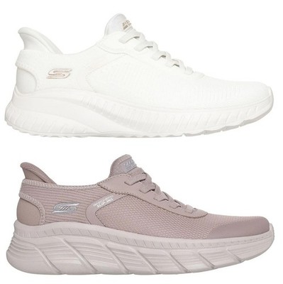SKECHERS BOBS B FLEX HI SLIP INS 117391 Damen Schuhe Sport Sneaker Freizeit