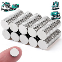 Magnete Neodym 100 StüCk 8X2Mm Rund Extra Stark KüHlschrankmagnete Whiteboard