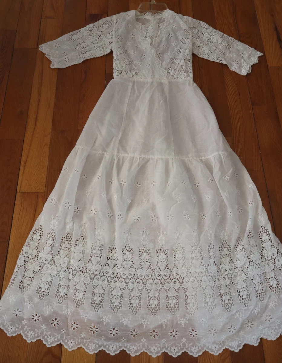White Linen Vintage Dresses for Women for sale | eBay