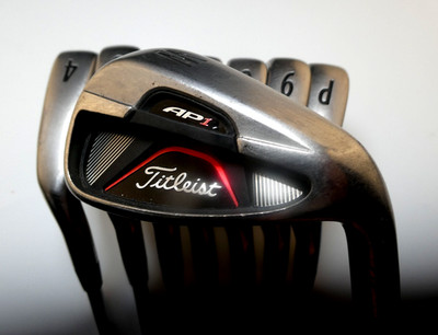 Titleist AP1 712 Iron Set 4-PW + W (Gap) DG XP Regular Flex Steel RH EXCELLENT