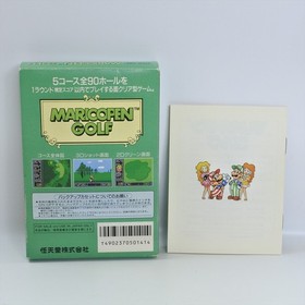 MARIO OPEN GOLF Famicom Nintendo 2224 fc