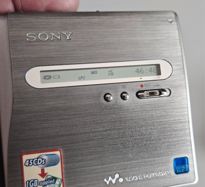 Sony Walkman MZ-NH1 MiniDisc Player Hi-MD fully working | eBay UK