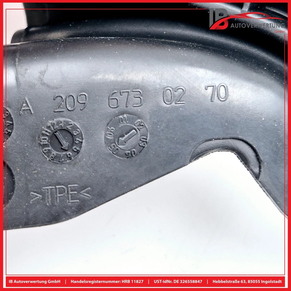 Door seal window seal right A2096730270 Mercedes-Benz CLK 280 C209 MB - Image 3 of 3